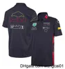 メンズTシャツF1レーシングチームユニフォーム男性と女性のラペルレーシングスーツ短縮ポロシャツチームオーバーオールプラスサイズはカスタマイズできます0406H23