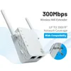 WiFi Repeater 2.4G Router 300 Mbps Wireless Router Modem Support 32 Användare Wi-Fi Extender 2 Antenna VPN-installation