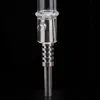 14mm Nectar Collector Kit Wax Mini smoke NC Tips Dab Rigs With 14.5mm Joint Titanium Nail Small Water Pipe