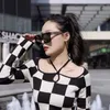 Luxur Designer Summer Solglasögon Summer Stor ram Fashion Square Korean Riding Sun Shade Simple Glasses