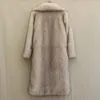 Men's Fur Faux Barbiken same men's fur coat winter warm mink long big collar casual plus size 231106