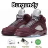 Jumpman 5 5S Basketball Shoes A Ma Maniere Dusk Dawn Midnight Navy Burgundy Lucky Green UNC Aqua Black Metallic Georgetown Sneakers for Men and Women