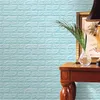 Papiers peints 3D mur PE mousse autocollants brique motif étanche auto-adhésif papier peint chambre décor à la maison pour enfants chambre salon