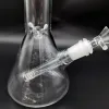 Heavy Hookahs Glass Beaker Bong Water Pipes With Ice Catcher Downstem Clear Bowl Bubbler Dab Rigs Thickness Base For Smoking Bongs