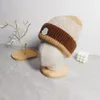ファッションデザイナーの帽子の男女ビーニーハットスカルキャップ秋/冬の暖かいニット帽子エラスティックハットスキーブランド帽子豪華な温かい帽子編み帽子高品質1：1
