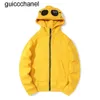 Men's Hoodies 23ss New Sweatshirts Streetwear Men Round Lens CP Sweatshirt Pullover Pure Cotton Hooded Fleece Warm Harajuku Oversized hoodie jacket