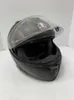 Agv Tam Kasklar Erkek ve Kadın Motosiklet Kaskları Spor Modüler Karbon Kask Mat Siyah 2xl WN 9xac XYT1