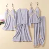 Women's Sleepwear 2023 Winter Pajamas Suit Velour Nightwear Warm Home Clothes Women Casual Nightgown Sexy Lace Trim Loungewear