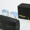 Kobiety szklane okulary sześciokątne szklane okulary sześciokątne soczewki gradientowe metalowa rama pusta nogi okulary mężczyźni kwadratowe okulary słoneczne Uv400