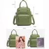 Backpack Mulifuncional Women Pu Leather Teenage Girls Bags de ombro para Sac A Dos Mochilas Para Mujer