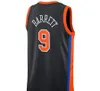 Jalen Brunson Julius Randle Basketball Jerseys New YorksKnick Derrick Rose Toppin Quickley Josh Hart Mitchell Robinson Obi Toppin Fournier City Custom Jersey