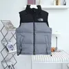 High Quality 1996us Designer Topthe North Jacket Mens Women Vest Down Sleeveless Puffer Autumn Winter Camouflage Face Montage A066 Bfir