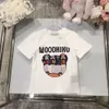 T-Shirts Kinder T-Shirt Designer für Baby-Girl-Shirts Mode T-Shirt mit Buchstaben Casos Sommer Kurzarm Mann Tee Männer Kleidung