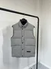 2023 gilet mode hommes femmes gilet col montant sans manches automne vêtements d'hiver garder au chaud hommes styliste veste d'hiver épaissir manteau extérieur vêtements de marque de luxe