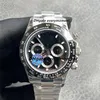 Ceramic watch 116500 40mm automatic mechanical ETA7750 movement timer men's watches 904L sapphire luminous waterproof stainless steel panda Wristwatch ZZ made-1