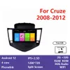 Автомобильное видео Android 12 для Chev Cruze 2008-2012 Car Multimedia Navigation Player CarPlay Auto Stereo Video WiFi