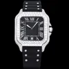 Diamond Mens Watch Automatic Mechanical Watch 40mm Sapphire rostfritt stål Rummband Flera färger 904L