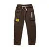 Trousers 27kids Autumn Green Casual Boys Pants Middle Waist Cotton Fabrice Breathable And Durable Kids For 4-11 Year