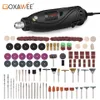 Electric Drill Goxawee Rotary Tools 12V Mini Engraver Pen Power With Dremel Slipningstillbehör 230406