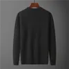 Designer merk herentruien 100% katoenen lange mouwpruiken voor heren dames klassieke gestreepte gewone sweatshirts herfst winter warme comfortabele jumpers m-3xl. #90