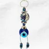 Porte-clés Lanyards L Turkish Blue Evil Eye Porte-clés Amet Ensemble de 3 charmes dans une boîte cadeau pour femmes ou hommes Tipevil Eyered Tip Drop Deliver Amudi