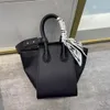 Sac Luxe Femme Moda Bolsa Diária Mulheres Mulheres Genuínas Mulheres Balcadas Bolsas de Designer de Luxúria Elegria bolsas de ombro Bolsas de ombro