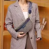 2023 sommer Neue Leinwand frauen Tasche Koreanische Mode Brust Tasche frauen Taille Tasche Vielseitig Schulter Umhängetasche Kleine tasche
