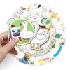 50PCS Cartoon Ducks Stickers Water Animals Teal Stickers Cartoon Animal Kids Sticker Toy Graffiti Funny Sticker For Kids