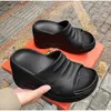 Scarpe eleganti Donna Suola morbida e spessa Pantofole da spiaggia estive Bagno femminile Eva Fashion Slides Ladies Antiscivolo Tempo libero Infradito da esterno