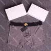 Mens Boxer Cotton Underwear Underpants Designer Casual Underwears Boxers Luxury Brand Man U Convex Fashion Asian size without Box