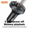 Bluetooth 5.0 FM Transmitter Wireless Handfree Audio Car Charger MP3 Player 2.4a USB Fast Chargers Accessories DC-C5