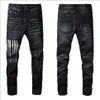 23ss Designer Jeans Mens Denim Calças Bordadas Moda Buracos Calças EUA Tamanho 28-40 Hip Hop Angustiado Zipper Calças Para Masculino 202355