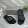 2024 Moda Terlik Kaydırıcıları Paris Slaytlar Sandalet Terlik Orijinal Sıcak Tasarımcı UNISEX BEACH FLIP FLOPLARI İLE KADINLAR İÇİN