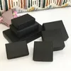 Oglądaj skrzynki Pudełka 24PCS Black Cardboard Packaging Boxes Pudełka Biżuteria