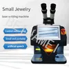 Jewelry Laser Welding Machine 60W Built-In Air-Cooled Integrated Water Tank YAG Welder Machine For Ring Bangle Bracelet Platinum