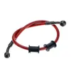 Motorcykelbromsar Motocross Woven Hydraulic Steel Brake Line Clutch Tubing Slangbeständig Högtemperaturtryck Delar 40 GF