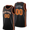 Jalen Brunson Julius Randle Basketball Jerseys New YorksKnick Derrick Rose Toppin Quickley Josh Hart Mitchell Robinson Obi Toppin Fournier City Custom Jersey