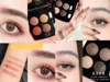 4 Color Eye Shadow Plate Shimmering Pink Pearlescent Waterproof Peach-colored Eye Shadow Plate Earth Color Makeup Cosmetics