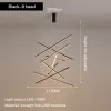 2023 Trap LED Hanglamp Eenvoudige Moderne Hoogbouw Lege Woonkamer Creatieve Persoonlijkheid Lange Lijn Lamp Kroonluchter voor Villa Hall Decor verlichting