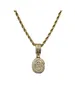 2023 Pendant Necklaces Tiny Cute Number 0 1 2 3 4 5 6 7 8 9 CZ Birthday Lucky Charm Necklace Rolo Chain Adjustable