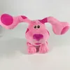 Produttori all'ingrosso 20 cm BLU CLUES YOU cane rosa peluche giocattoli cartoni animati film e televisione periferici bambola regali per bambini