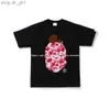 Bapesta T-shirts pour hommes Shark T-shirts Summer Mens Designer Shirt Shorts T-shirts surdimensionnés pour hommes Tshirt Vêtements Bapes 2 J5DZ