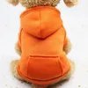 Köpek giyim küçük köpekler için evcil hayvan giysileri 6 boyutta sıcak ceket köpek kıyafeti büyük hoodies