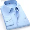 Erkekler Sıradan Gömlek Camisa Erkekler Uzun Kollu Gömlek İnce Fit Tasarım Katı İş Elbise Gömlek Erkek Sosyal Marka Erkek Giyim Q231106