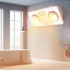 Lampade da parete Lampada Warm Yuba Tradizionale Due riscaldatori per il riscaldamento del bagno a parete
