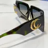 Óculos de sol quadrados grandes de designer GG0997S óculos grandes masculinos e femininos da moda com logotipo de metal gradiente Lunettes para férias de lazer e festas na praia