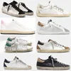 2023 Nuove scarpe casual Ball Star Hi Sneakers SupeStar lusso Dirtys Sequin Bianco Do-old Dirty Designer Sneakers con scatola Bianco Nero Rosa Verde