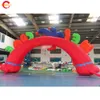 Outdoor Activities Free Shipping 10m Wide Clown Head Inflatable Arch Gate Circus Clown Archway for Ground Opening