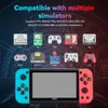 X52 Handhållen Game Console 5.1-tums Pocket Gaming Console Portable Game Players Support Retro Game Dual Högtalare Stereo Gift for Children PS1 FC GBA MD MAME NES SFC X51