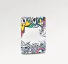 Mäns nya graffiti Korta plånbok M82024 Pocket Wallet